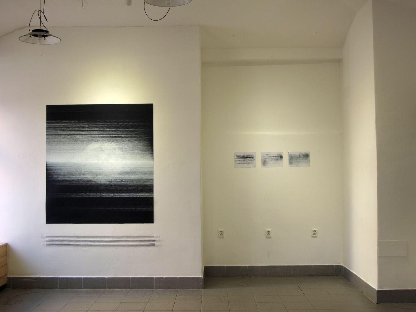 Moon Is Broken, Jedna Dva Tři Gallery, Prague, may 2017